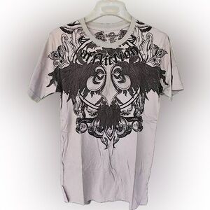 Size Medium Mens AFFLICTION Grunge T shirt